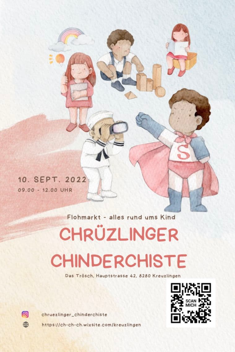 Samstagsmarkt im TRÖSCH: Chrüzlinger Chinderchischte
