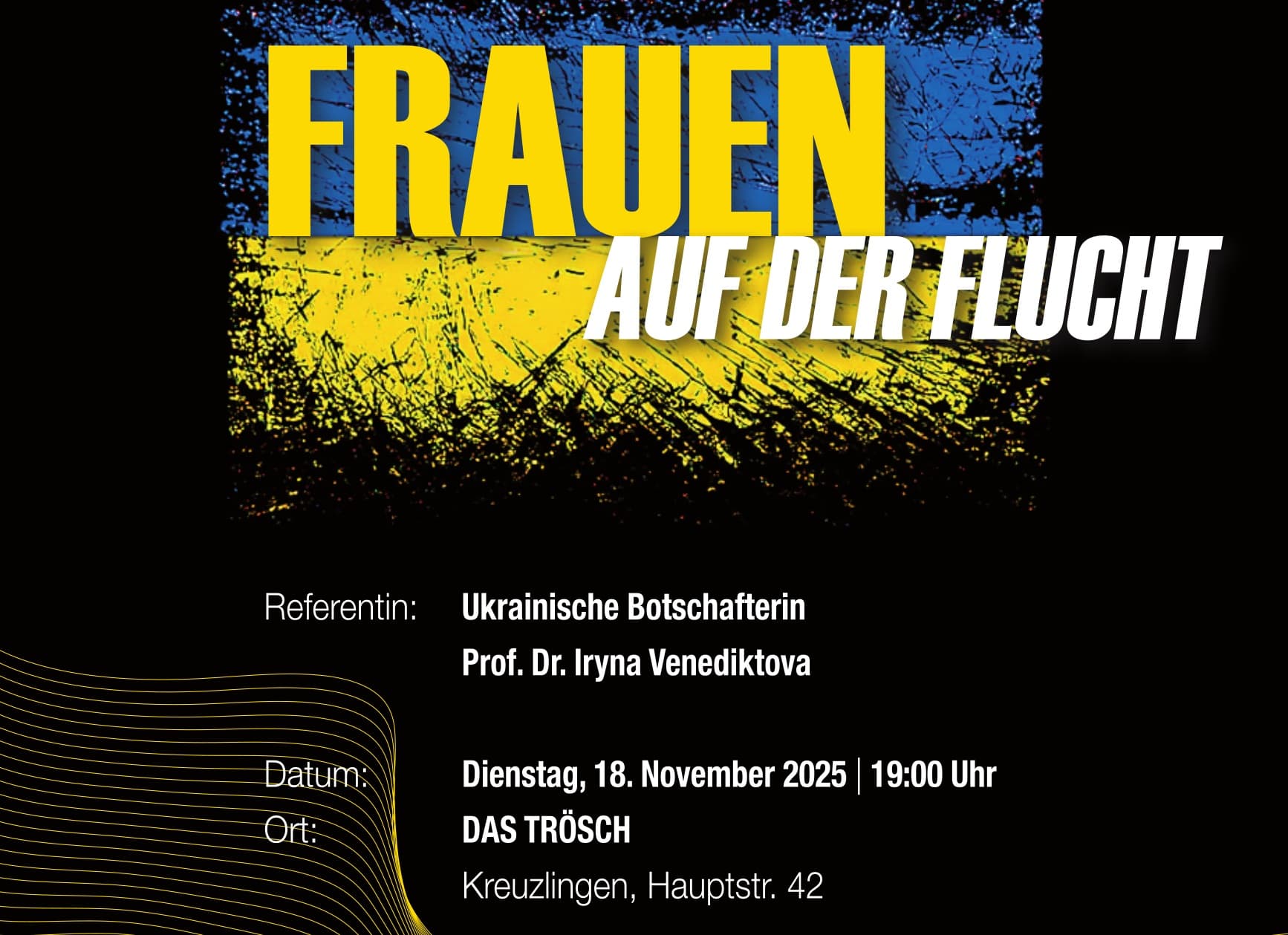 Frauen auf der Flucht – Vortrag und Podiumsdiskussion