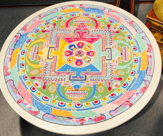Sandmandala der Grünen Tara – Ein Ritual für Harmonie und Frieden