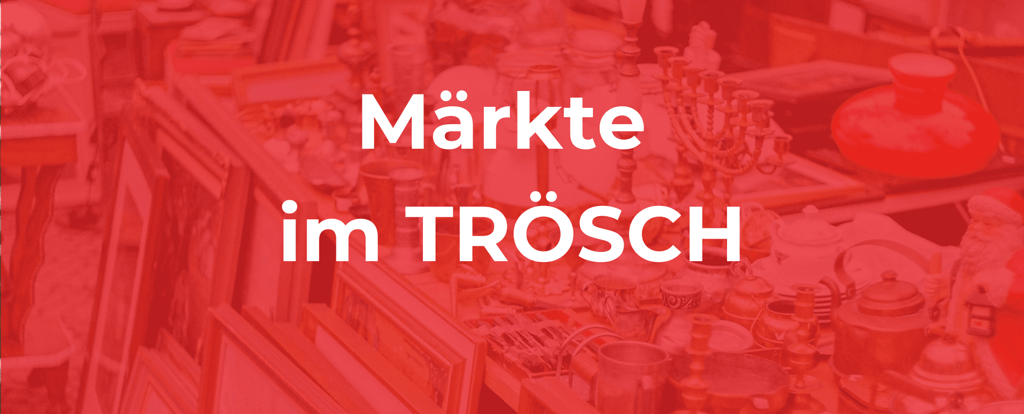 Flohmarkt im TRÖSCH: alles rund ums Kind